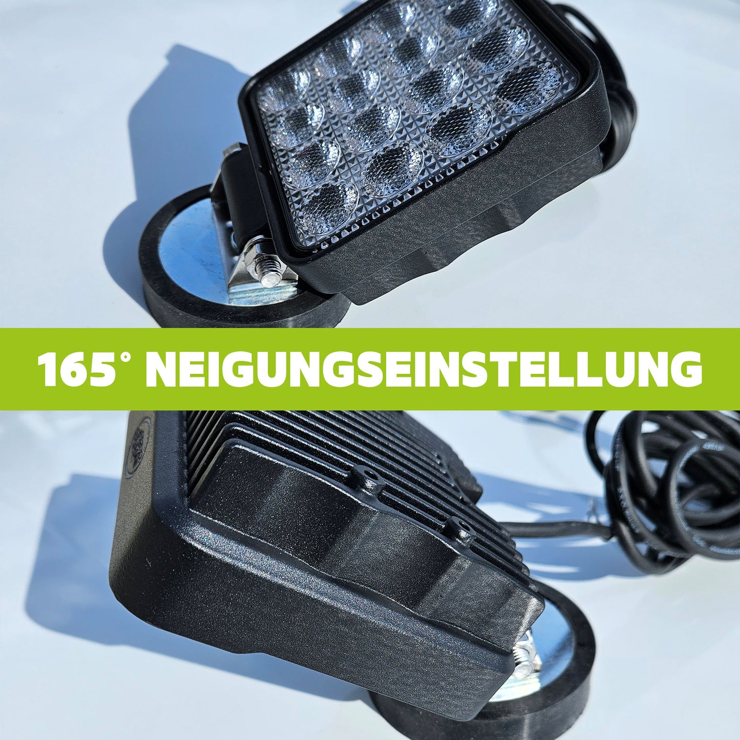 Universal-LED mit Magnetfuss | Hochleistungs-LED-Scheinwerfer